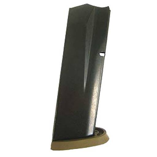 Smith & Wesson M&P 45ACP 14 Round Magazine With Brown Extended Base Pad- 194770000