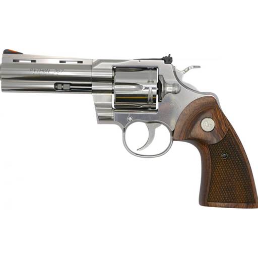 Colt Python 357 Magnum Stainless 4.25" Barrel 6 Round- PYTHON-SP4WTS