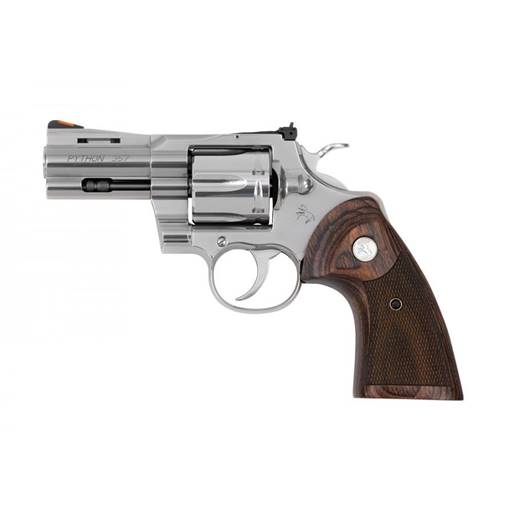 Colt Python 357 Magnum Stainless 3" Barrel 6 Round- PYTHON-SP3WTS