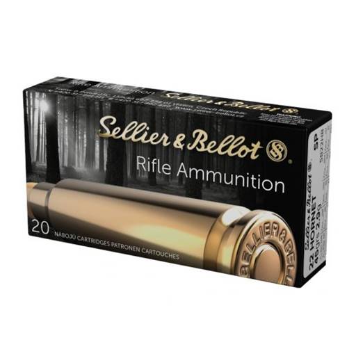 Sellier & Bellot 22 Hornet 45 Grain Soft Point 20 Round Box- SB22HB