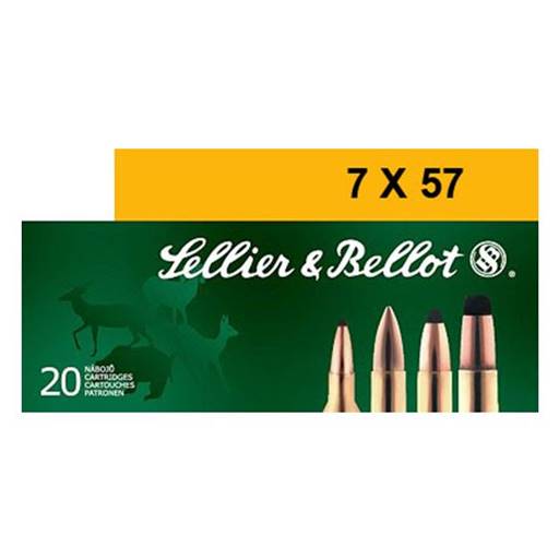 Sellier & Bellot 7x57 150 Grain Soft Point 20 Round Box- SB757B