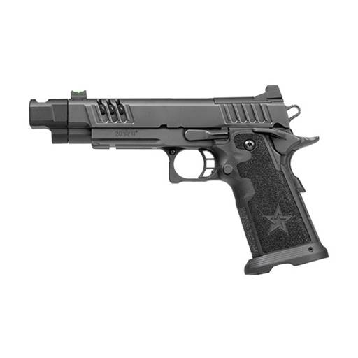 Staccato P 9mm Limited Edition Optic Cut Aluminum Frame DLC Threaded Compensated 5" Barrel 20 Rounds- 12-1201-000400-01