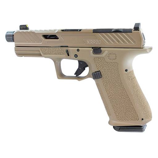 Shadow Systems XR920 Elite 9mm 4.5" Black Threaded Barrel Optic Cut 17 Rounds- SS-3022