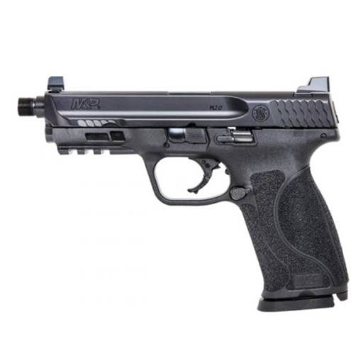 Smith & Wesson M&P 2.09MM 4.6" Threaded Barrel Suppressor Sights Black No Safety 17 Round- 11770