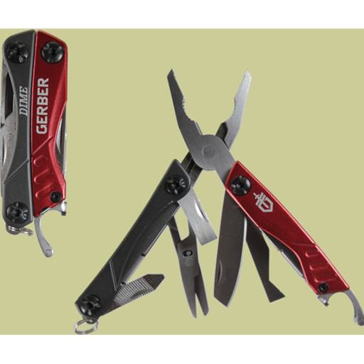 Gerber Dime Multi Tool Pliers Red- 30-000417