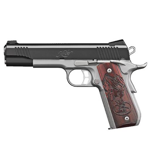 Kimber America Camp Guard 10mm Black Slide Silver Frame 5" Barrel 8 Round- 3000233