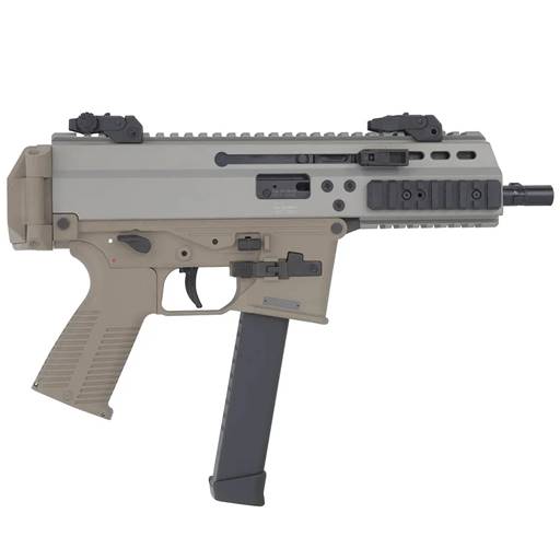 B&T APC9 Pro Pistol 9mm Glock Compatible Coyote Tan 6.8" Barrel 33 Round- BT-36039-G-CT