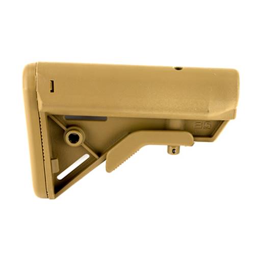 B5 Systems Bravo Stock AR-15 Mil Spec Coyote Brown- BRV-1086