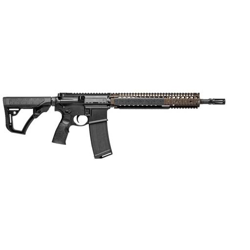 Daniel Defense M4A1 556 FDE Picatinny Rail Black Reciever 14.5" Pinned and Welded Barrel 32 Round- 02-088-06027-011