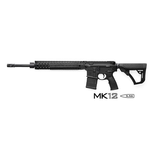 Daniel Defense MK12 SPR Black Picatinny Rail 18" Barrel 32 Round- 02-142-13175-047