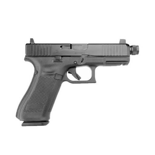 GLOCK19 Gen 5 9mm Front Serration Supressor Sights 4" Threaded Barrel 15 Round - PA195S3G03TB