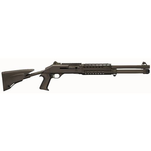 BenelliM4 LE Entry 12 Gauge Pistol Grip Telescoping Stock Ghost Ring Multirail Black 18.5" Barrel 7 Rounds - 11732