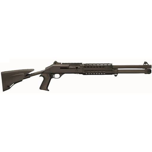 BenelliM4 LE Entry H2O 12 Gauge Pistol Grip Telescoping Stock Ghost Ring Multirail Titanium Cerakote 18.5" Barrel 7 Rounds - 11733