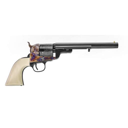Uberti1851 Navy Conversion Outlaw Lawmen "Wild Bill" .38 Special Blued Case-Hardened 7.5" Barrel 6 Shot - 356717