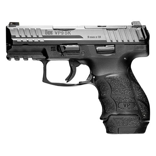 Heckler & Koch VP9SK 9mm Optic Ready 3.39" Barrel Black 13 Round- 0