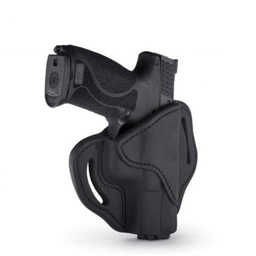 1791 Gunleather Belt Holster Stealth Black Size 1 OWB- BH2.1-SBL-R