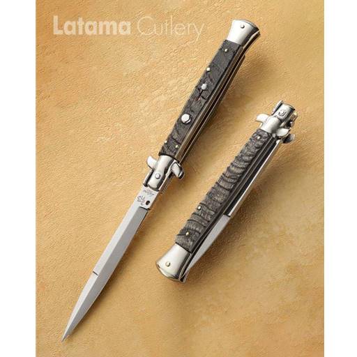 Latama Ram Scale 28CM Classic Handmade Italian Stiletto Switchblade- RAM