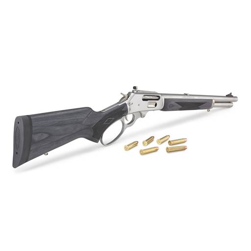 Marlin 1895 Trapper 45-70 Laminate Stainless 16.1" Threaded Barrel 5 Rounds- 70450