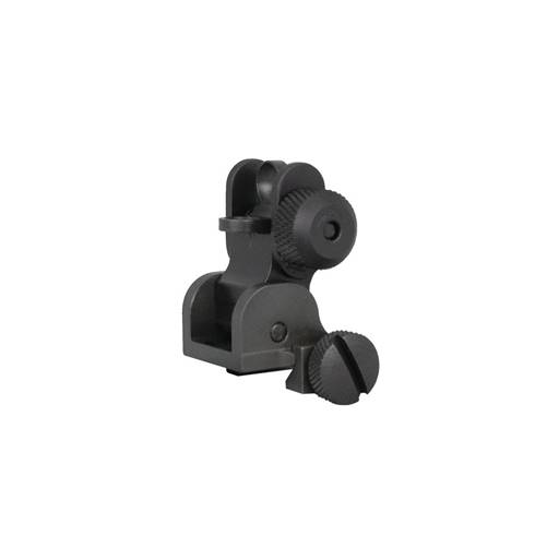 Yankee Hill Rear Flip Up Sight Black Picatinny- YHM-9680
