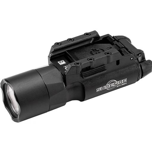 Surefire X300 Ultra 1000 Lumen Plastic Lever Pistol Rail Mount CR123A Black Paddle Switch- X300U-A