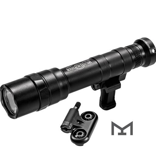 Surefire Scout Light Pro 1500 Lumen Rifle Rail Mount Dual Fuel Black Push Button- M640DF-BK-PRO