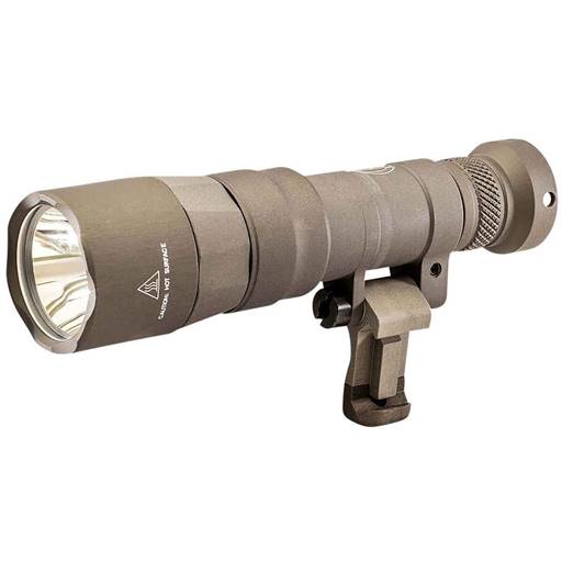 Surefire Scout Light Pro 550 Lumen Rifle Rail Mount Dual Fuel FDE Push Button- M340DFT-TN-PRO