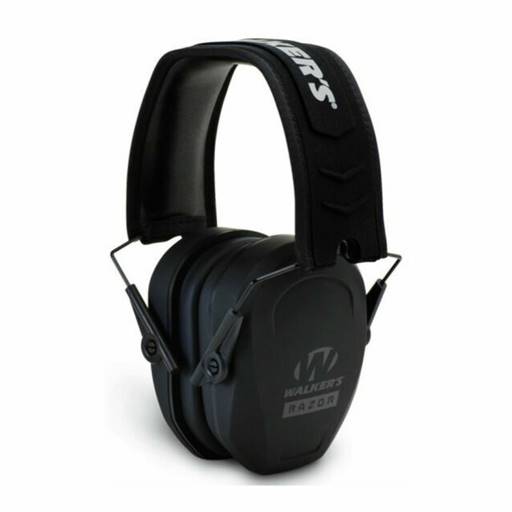 Walkers Razor Slim Muff Black Passive 27db- GWP-RSMPAS