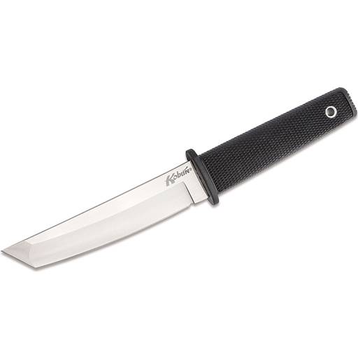 Cold Steel Kobun Light Weight Tanto Boot Knife Satin Blade Black Grip- CS-17T