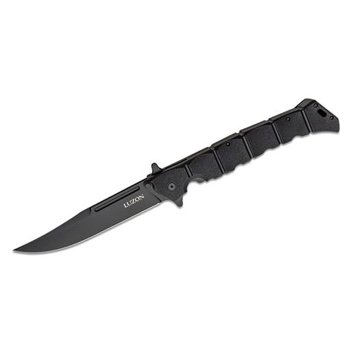 Cold Steel Large Luzon Leaf Spring Satin Blade Black Grip- CS-20NQX