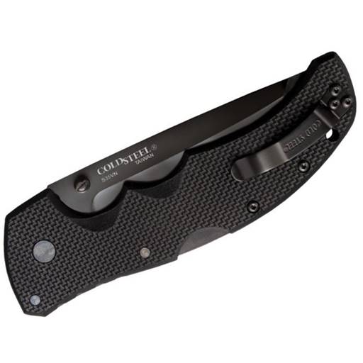 Cold Steel Recon 1 Tanto Lockback Black Blade Black Grip- CS-27BT