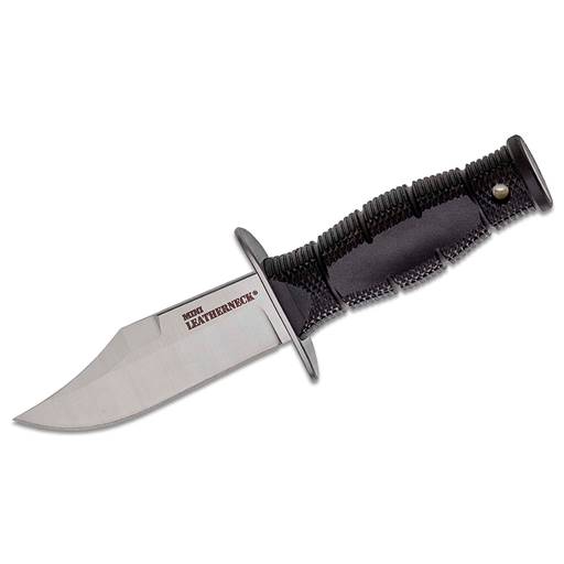 Cold Steel Mini Leatherneck Clip Point Fixed Satin Blade Black Grip- CS-39LSAB