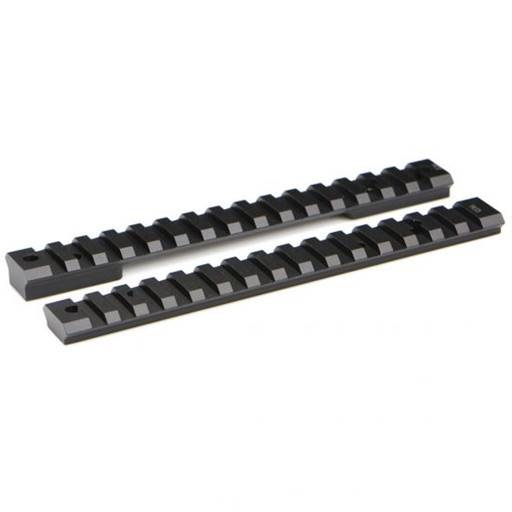 Warne Mountain Tech Tactical Picatinny Rail 20 MOA Ruger American Long Short Action Rifles- 7684-20MOA