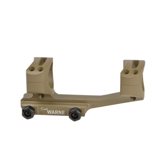 Warne X-SKEL Gen 2 1" Cantilever Scope Mount Dark Earth- XSKEL1DE