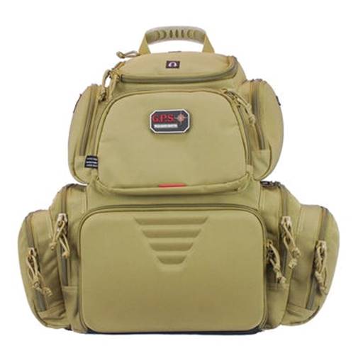 GPS Handgunner Backpack Tan- GPS-1711BPT