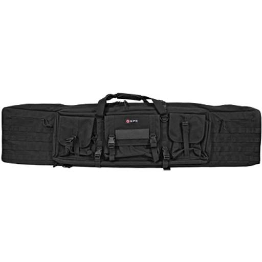 GPS Double rifle case 55" Black- GPS-DRC55