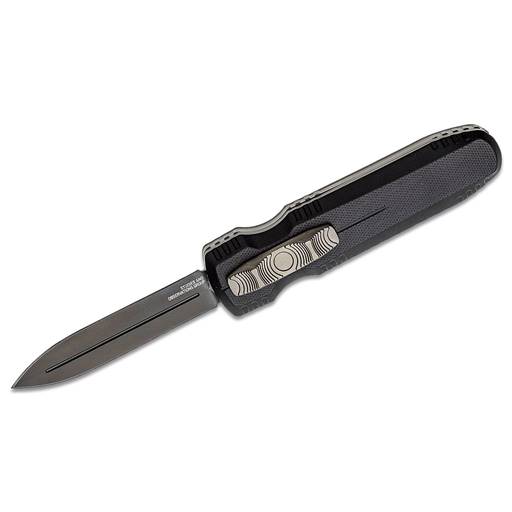 SOG Pentagon OTF Switchblade Double Edge Dagger Black Blade Black Grip- SOG-15-61-01-57