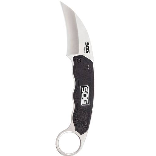 SOG Gambit Kerambit Fixed Stainless Blade Black Grip- SOG-GB1001-CP