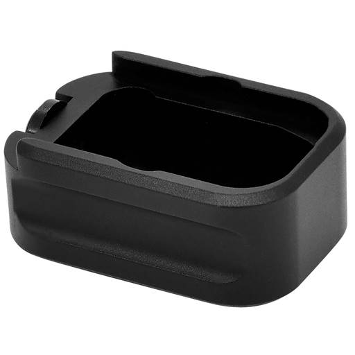 Warne Magazine Base Pad for Glock 19 +5 or Glock 23 +4 Black- 3126