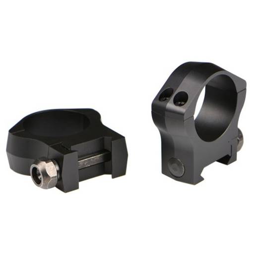 Warne Mountain Tech Lightweight 35mm Scope Rings Medium Black- 7241M