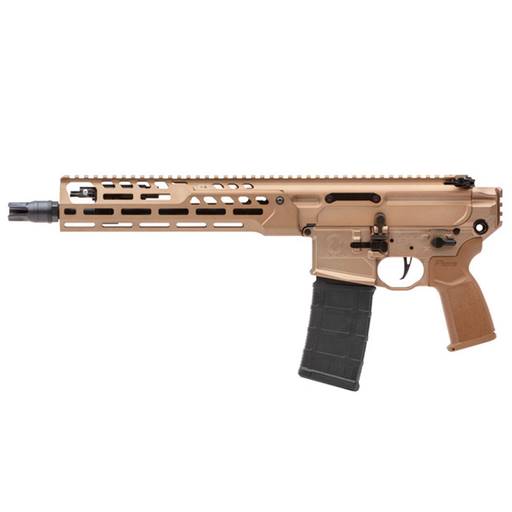 Sig Sauer MCX Spear LT 5.56Pistol 11.5" Barrel FDE 30 Rounds- PMCX-556N-11B-LT