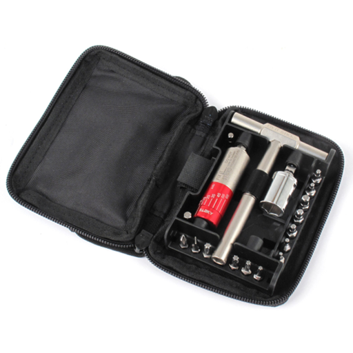 Fix It Sticks Rifle and Optics Toolkit with 15-65 in-lbs torque driver on T-Handle 16 bits- FISMUTK