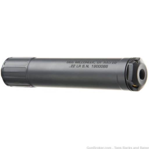 HUXWRX RAD 22 Flow-Baffle 22 Caliber Suppressor- 2032H