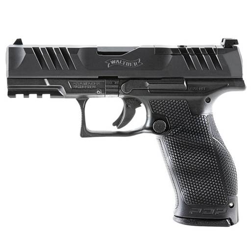 Walther PDP Full Size 9mm 4" Barrel Optic Cut Black 18 Rounds- 2851237