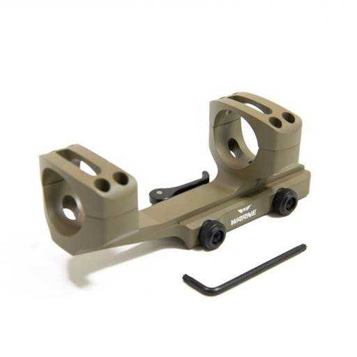 Warne X-SKEL QD 30mm Cantilever Mount FDE- QDXSKEL30DE