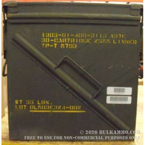 1 Surplus 25mm Ammo Can - Green