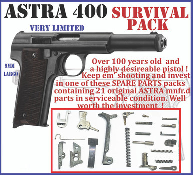 Astra 400Pistol Survival Pack