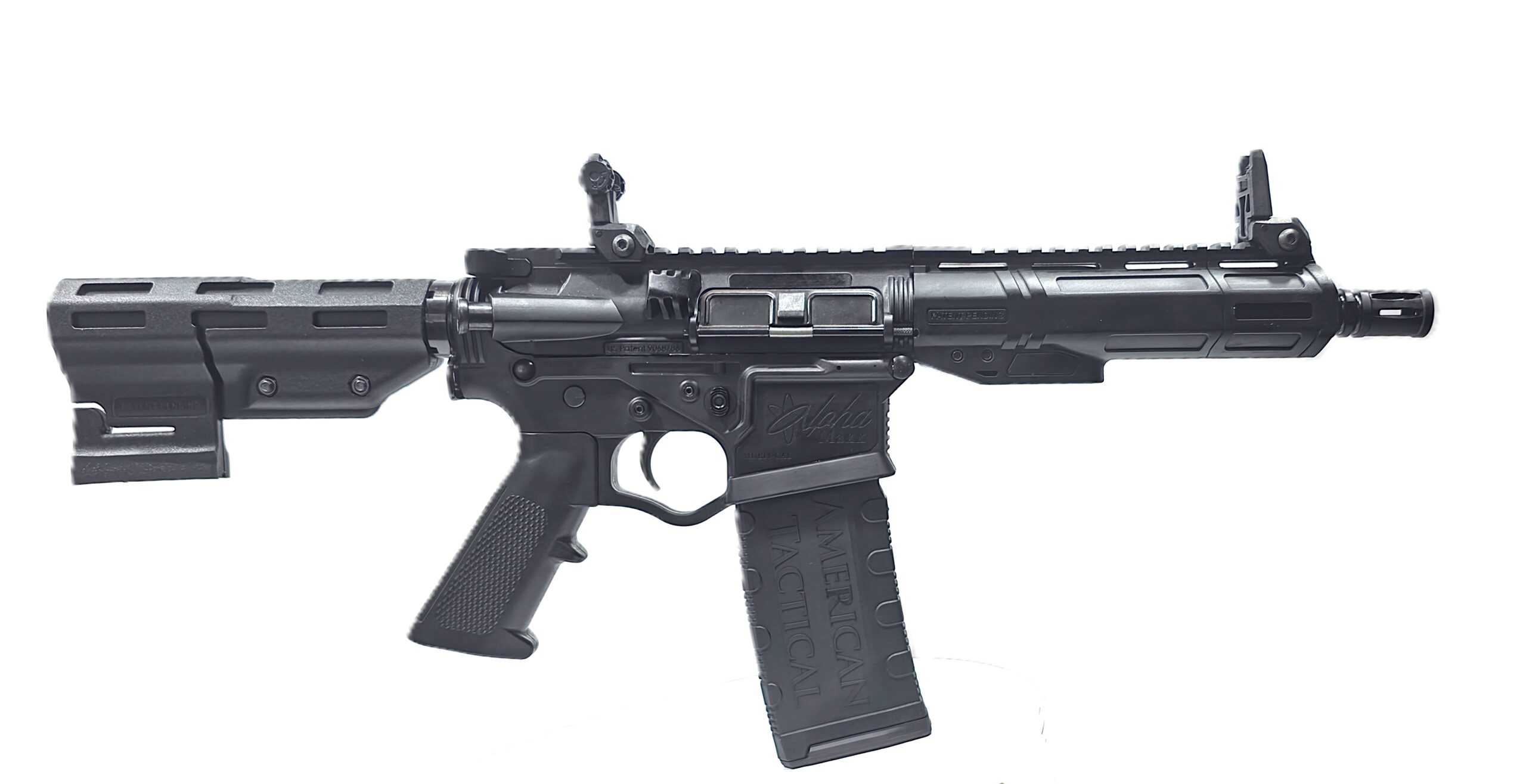 ATI Alpha Maxx 5.56 30+1 7.50″ Black Threaded Barrel 223 Rem | 5.56 NATO