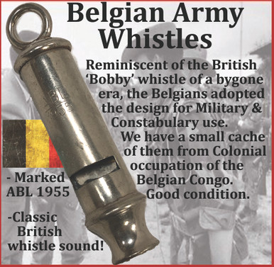 Belgian Army Whistle
