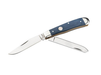 Boker Germany Treebrand Trapper Canvas Micarta Denim
