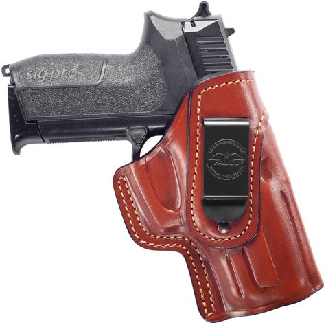 Canted IWB Cross Draw Leather Holster